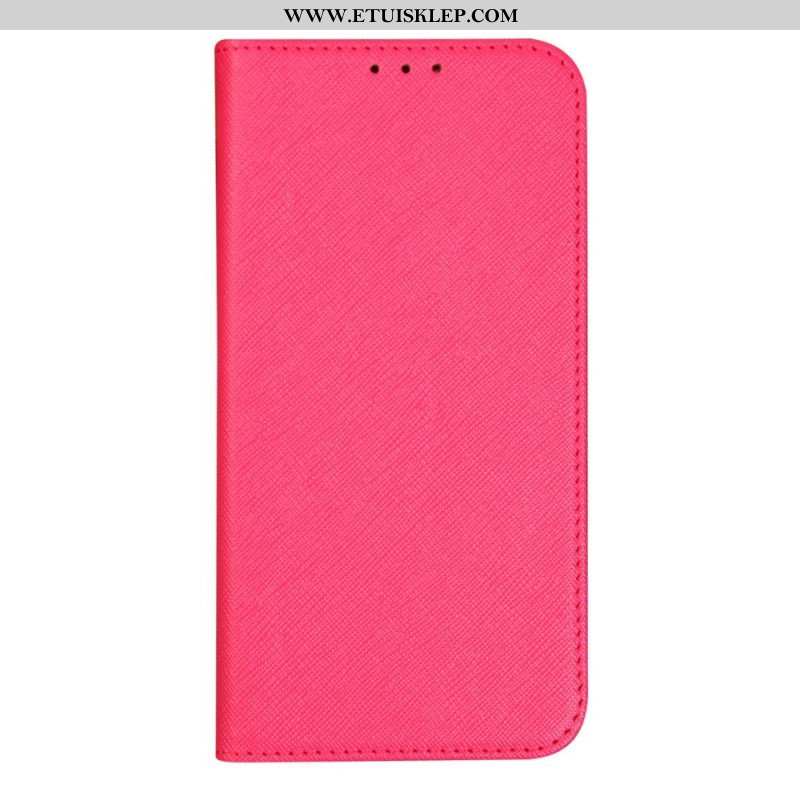 Etui Na Telefon do iPhone 14 Etui Folio Teksturowane